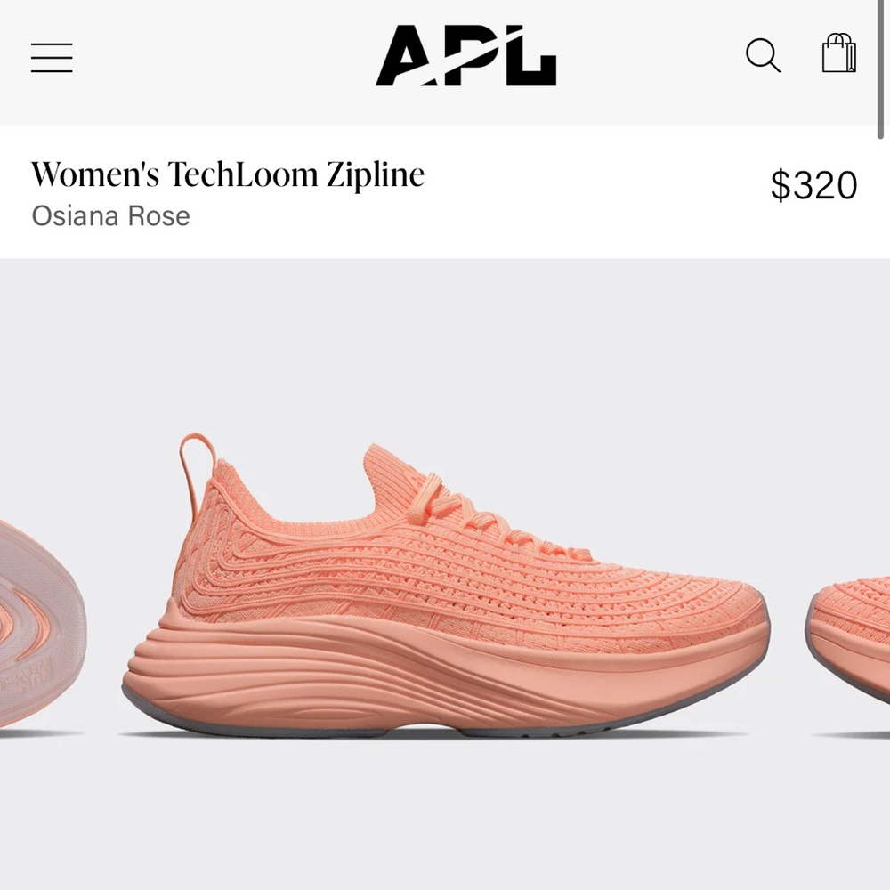 APL women’s techloom zipline